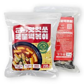 [MASISO] Tteok-bokki Meal Kit Serves 3 Original-Camping Rose Salt Snacks Korean Home Party-Made in Korea
